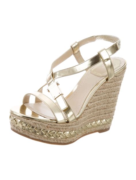 christian dior espadrille sandals|realreal christian dior sandals.